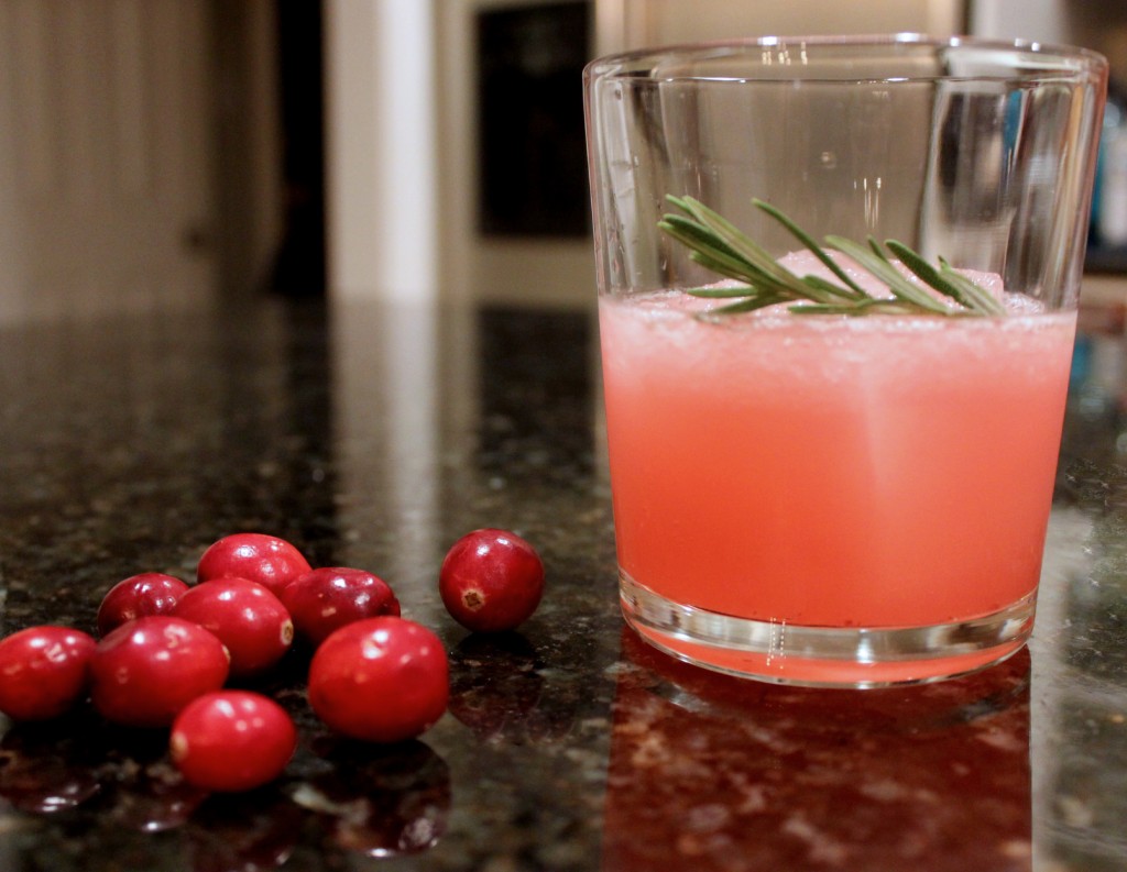 Cranberry Holiday Cocktail